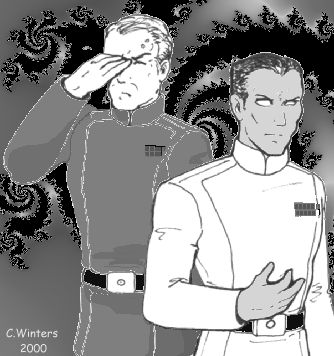 Admiral Thrawn and Captain Niriz get grossed out.
