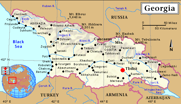 georgia geography