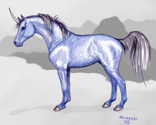 blue unicorn